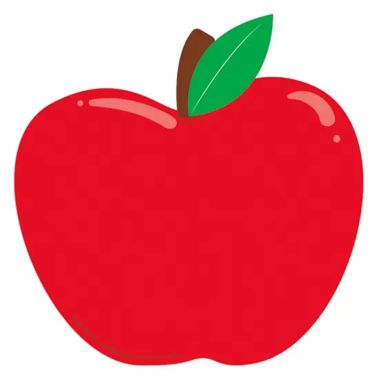 Apple Paper Cut-Outs, 36 Per Pack, 3 Packs {2}