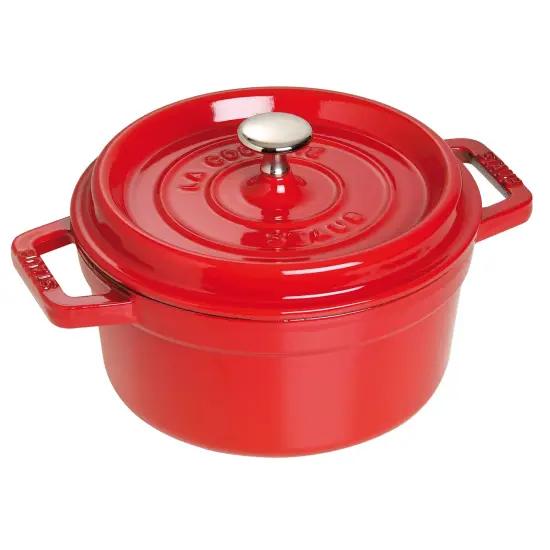 STAUB Cast Iron 2.75-qt Round Cocotte {1}