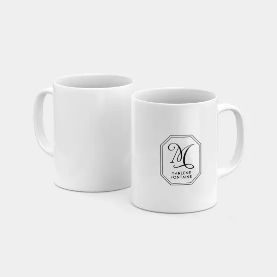 Logo Name Badge 11oz Mug III {2}