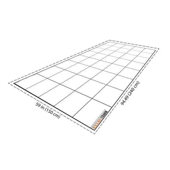 Wonder League Robotics Competition Grid Mat, 150cm x 240cm with 30cm Grid {2}