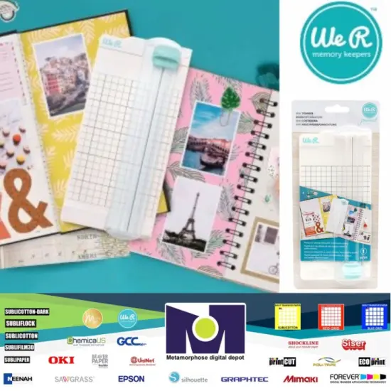 TOOL - We R Memory Keepers - JOURNAL STUDIO - MINI PAPER TRIMMER 660453 by American Crafts {1}