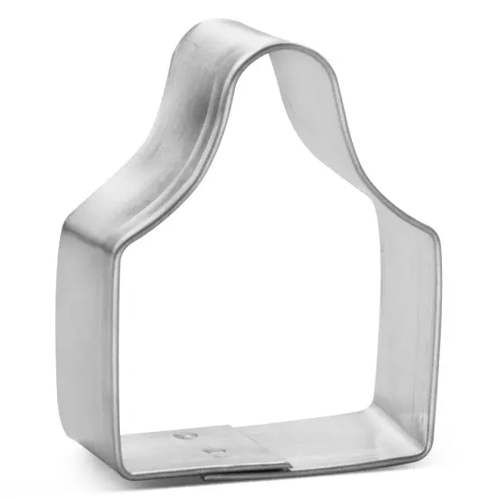 Mini Ear Tag Cookie Cutter 1.5 in M183 - CookieCutter.com - USA Tin Plated Steel {1}