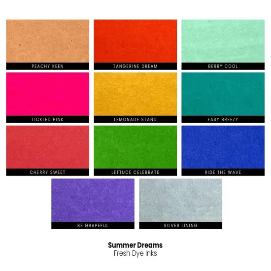 Summer Dreams Fresh Dye Ink {4}