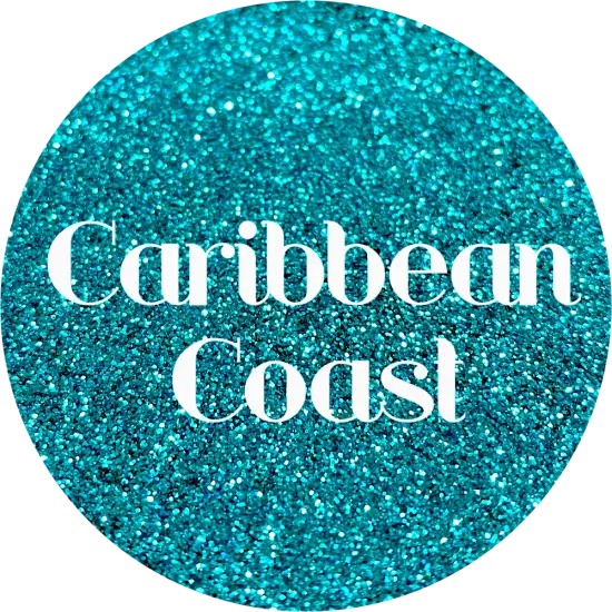 Polyester Glitter - Caribbean Coast by Glitter Heart Co.&trade; {1}