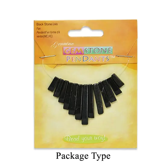 Blackstone Natural Gemstone Value Pack of Beads and Pendants {2}