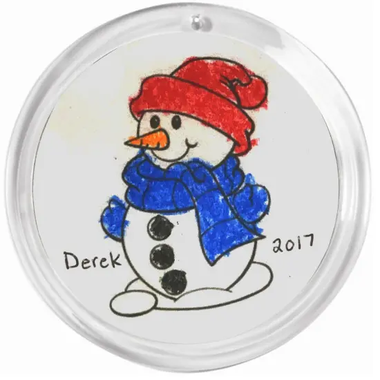 Oak Creek Trading Company Christmas Ornaments Kit Christmas Craft for Kids - Color Your own {3}
