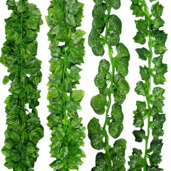 Kitcheniva Artificial Wall Hanging Plants 2M 10 Pcs {1}