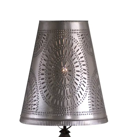 Irvins Country Tinware 14-Inch Fireside Shade with Chisel in Kettle Black {3}