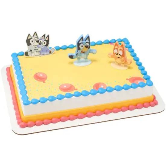 Bluey Dance Mode Set Cake Decorating Kit Topper {5}