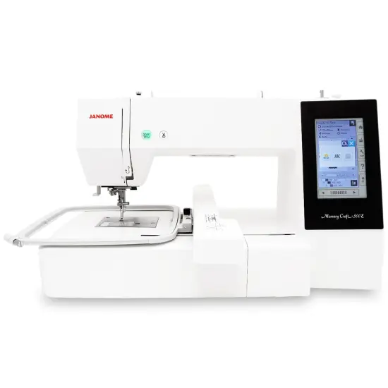 Janome Memory Craft 500E Computerized Embroidery Machine {1}