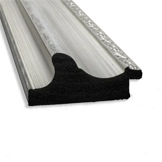 Parlor Framed Corkboard, White Cork Silver {2}