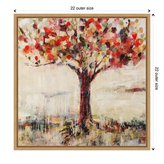 Candy Tree by Jodi Maas Canvas Art Framed {3}