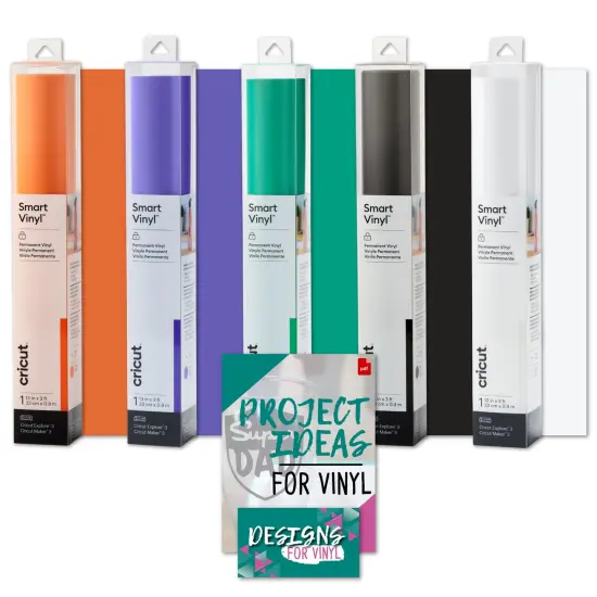 Cricut Smart Permanent Vinyl Halloween Bundle - 3ft Adhesive Vinyl Rolls {1}