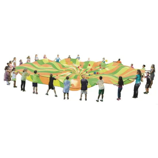 Ultra Rip-Stop Neon Nylon Parachutes {4}