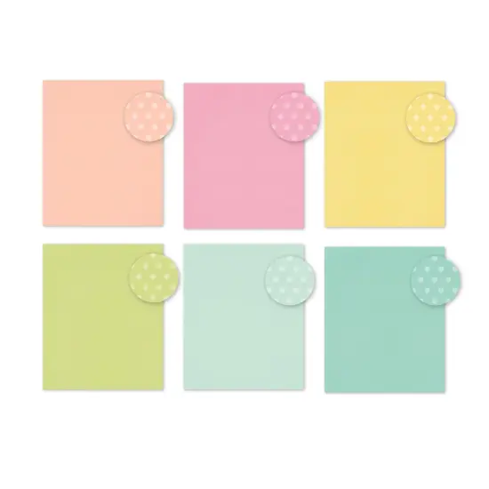 Simple Stories Double-Sided Paper Pad 6"X8" 24/Pkg-Color Vibe Lights {2}