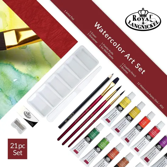 Royal & Langnickel(R) essentials(TM) Art Set-Watercolor Painting {4}