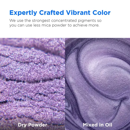 Rolio - 1 Jar Mica Powder (Lilac) - 50g / 1.8 oz {2}