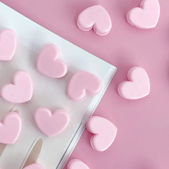 Wrapables Decorative Photo Heart Clips for Photos, Memos, Notes and Papers (Set of 20) {3}