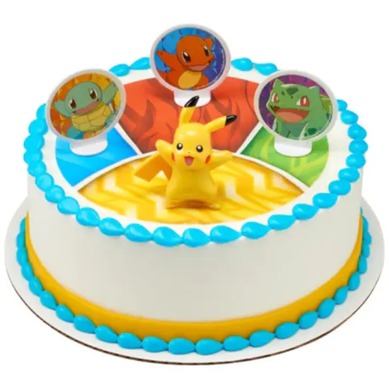 Pokemon Light Up Pikachu Cake Decorating Kit {1}
