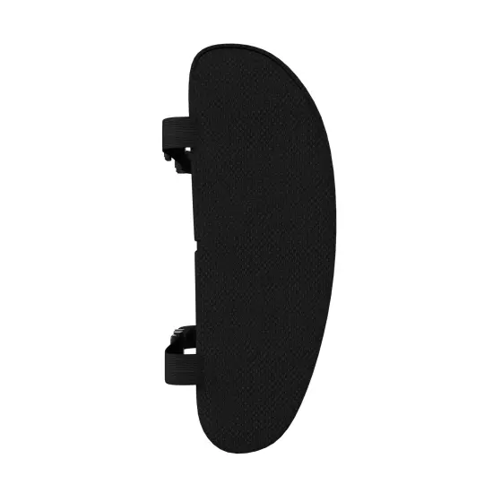 Emma and Oliver Zurich Lumbar Cushion for Home, Work and Travel with CertiPUR-US Certified Memory Foam and Machine Washable Cover Black {5}