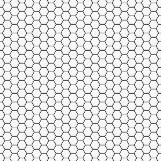 Transform Hexagon White Peel and Stick Wallpaper {2}