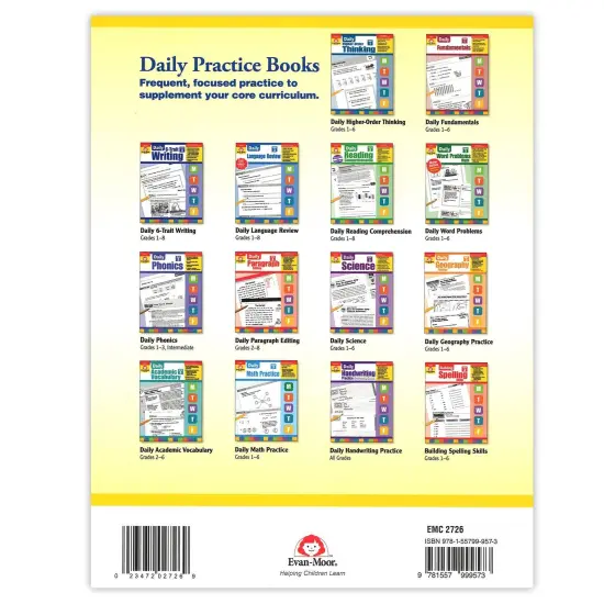 Daily Paragraph Editing Book, Grade 3 {3}