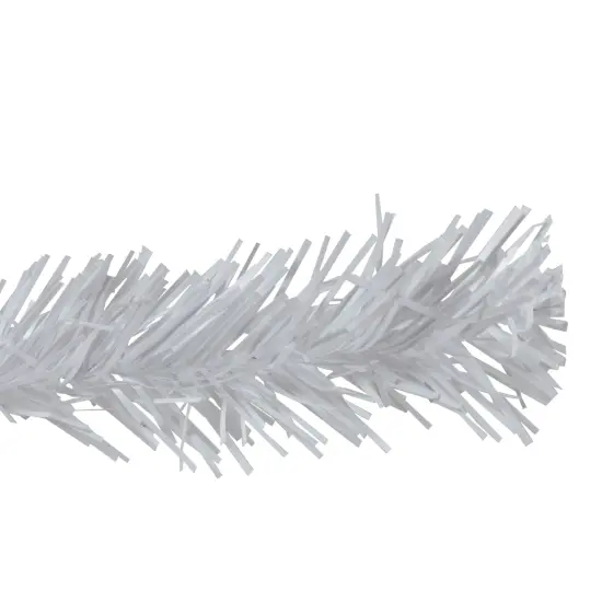 Northlight Crystal Spruce Artificial Christmas Garland - 9' x 12" - White - Unlit {3}