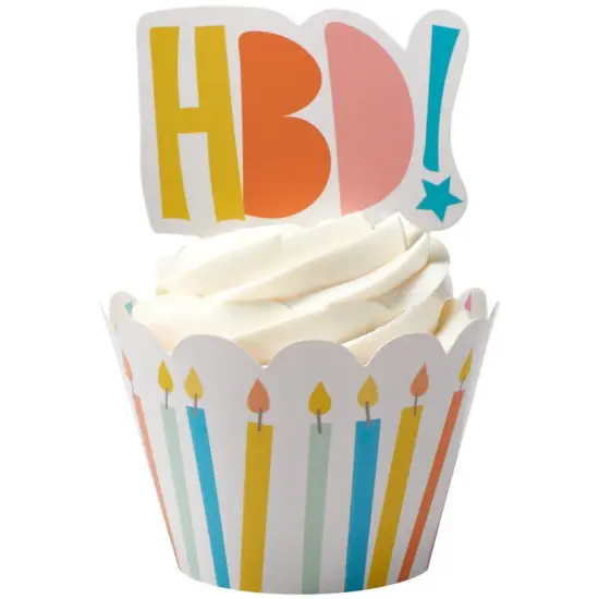 Happy Birthday Treat Wraps {2}