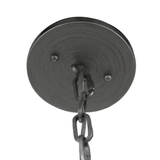 Whitby Antique Metal Finish Pendant Lamp 18 Inch Diameter {5}