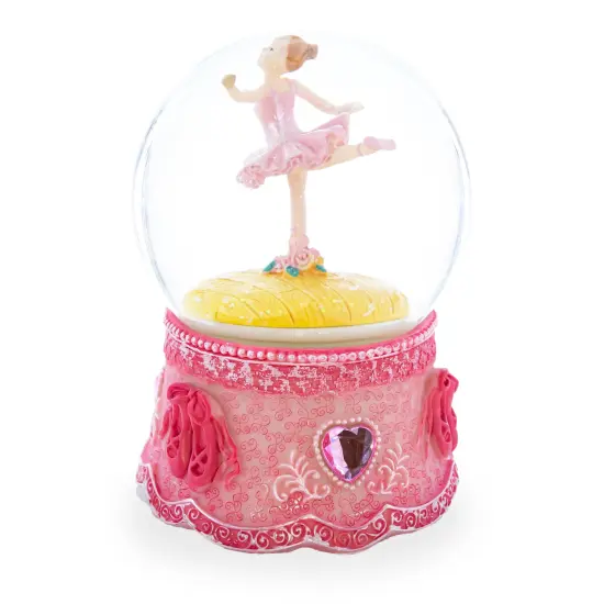 Ballerina in Spin Musical Water Snow Globe {5}