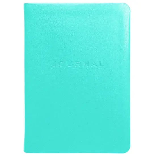 Travel Journal by Gallery Leather - 7"x5" Metal Kid Blue {1}