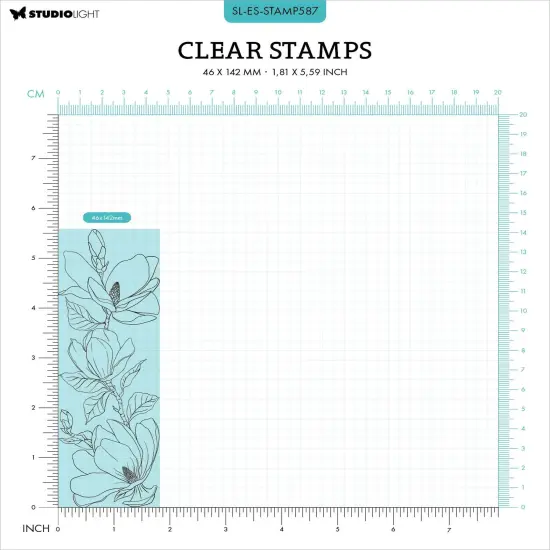 Studio Light Essentials Clear Stamps-Nr. 587, Roses {4}