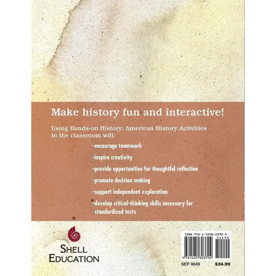 Hands-On History: American History Activities {3}