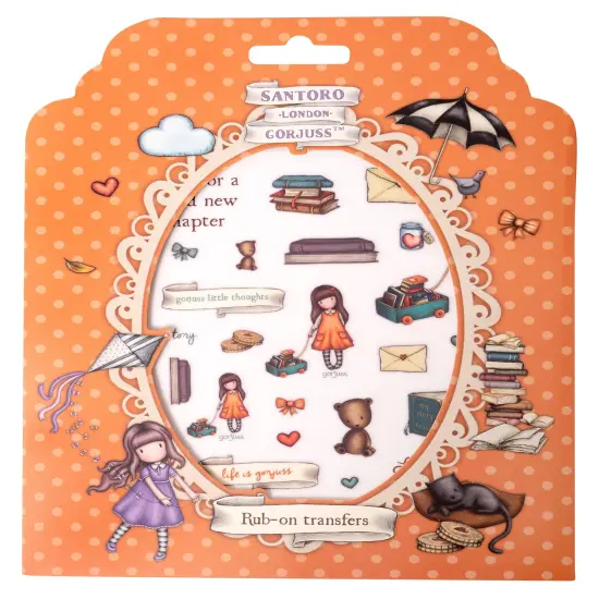 Studio Light Gorjuss Rub-on 8/sheets-Nr. 04 {1}