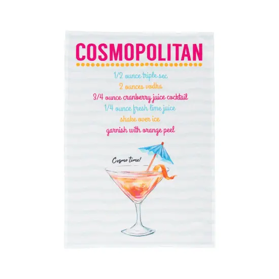 Cosmo Printed Flour Sack Kitchen Towel DishTowel {1}