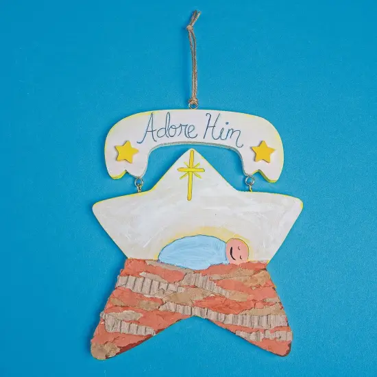 Wood Star Hanger Craft Kit (Pack of 12) {5}