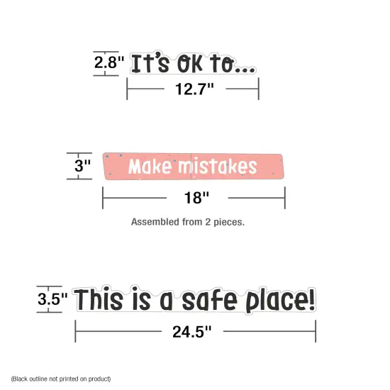 Carson Dellosa We Belong 82-Piece Motivational Bulletin Board Set, Motivational Bulletin Board Decorations with Boho Hearts & Dots, Positive and Inspirational Wall Decor, Boho Classroom D&eacute;cor {4}