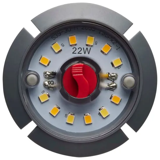 Satco LED HID Replacement 27/22/18 Wattage & CCT Selectable Medium Base 100-277V Warm to Cool White {5}