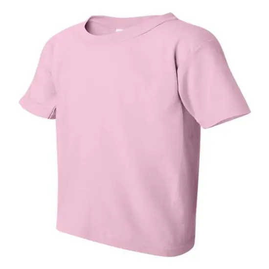 Gildan&reg; Heavy Cotton Youth Crewneck Short Sleeve T-Shirt - 5000B Light Pink {2}