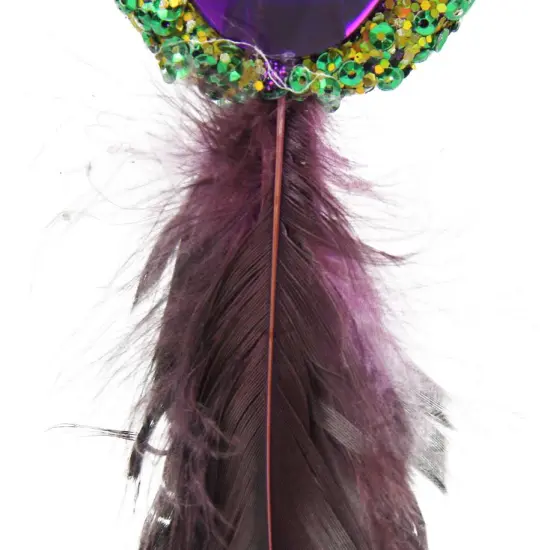 Northlight 10" Purple and Peacock Green Jewel Hanging Christmas Ornament {3}