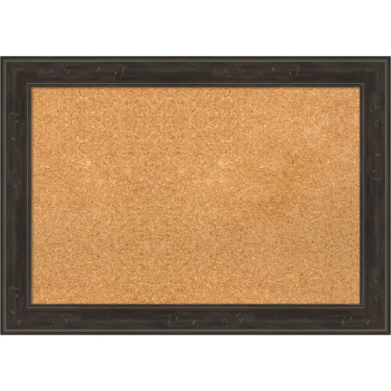 Shipwreck Narrow Framed Corkboard, Natural Cork {1}