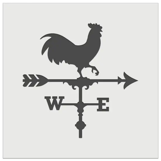 Rooster Chicken Weathervane Wall Cookie DIY Craft Reusable Stencil {7}