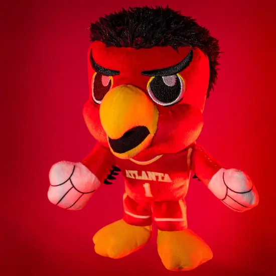 Bleacher Creatures Atlanta Hawks Harry the Hawk Mascot 8" Kuricha Sitting Plush {4}