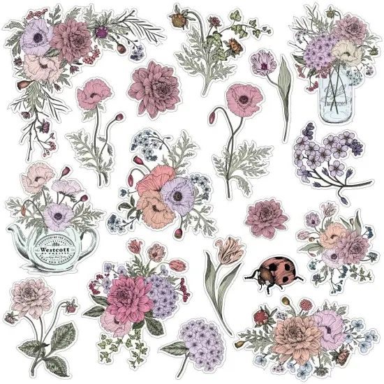 Little Birdie Ephemera Embellishment 50/Pkg {2}