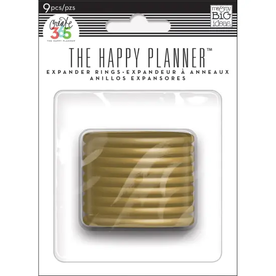 Happy Planner Discs 1.75" 9/Pkg-Gold {3}