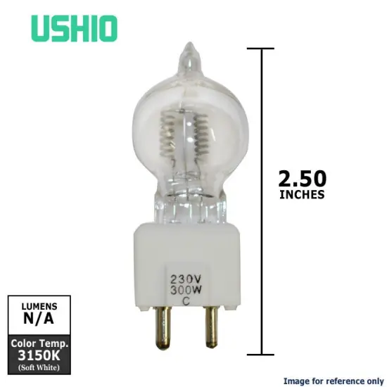 USHIO JCD 230V-300WC Halogen Bulb {3}