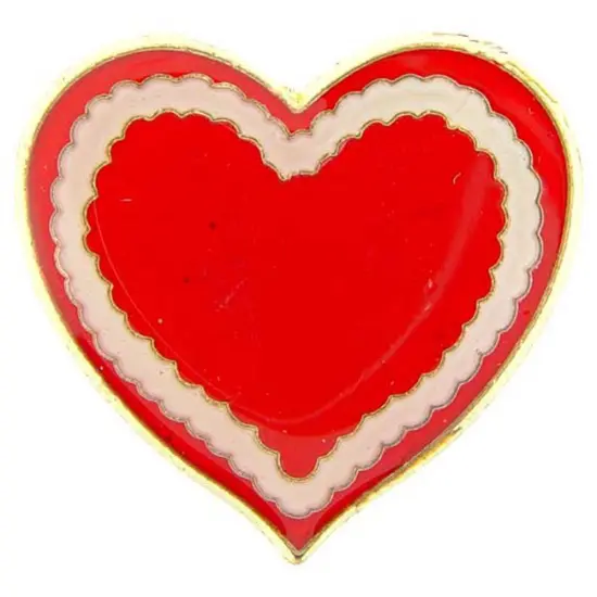 Heart Pin 1" {1}