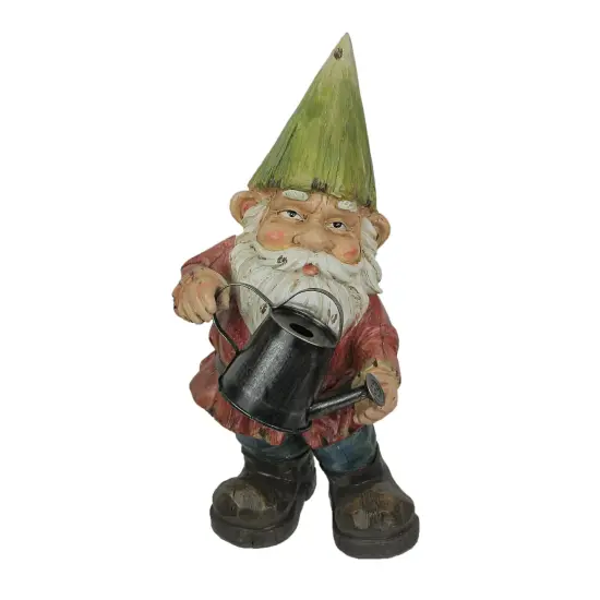 15.3 inch Resin Working Garden Gnome Decor Sculpture Lawn Yard Decoration {1}