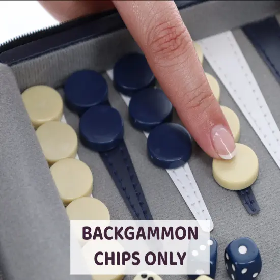 WE Games Replacement Magnetic Game Pieces for Travel Backgammon Set {2}