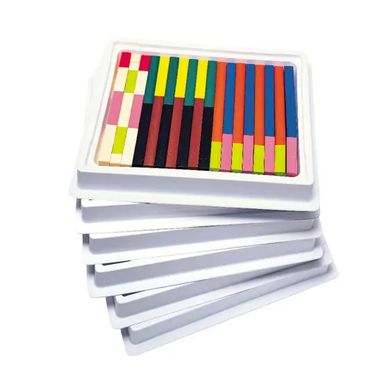 Cuisenaire&reg; Rods Multi-Pack: Plastic Rods {1}